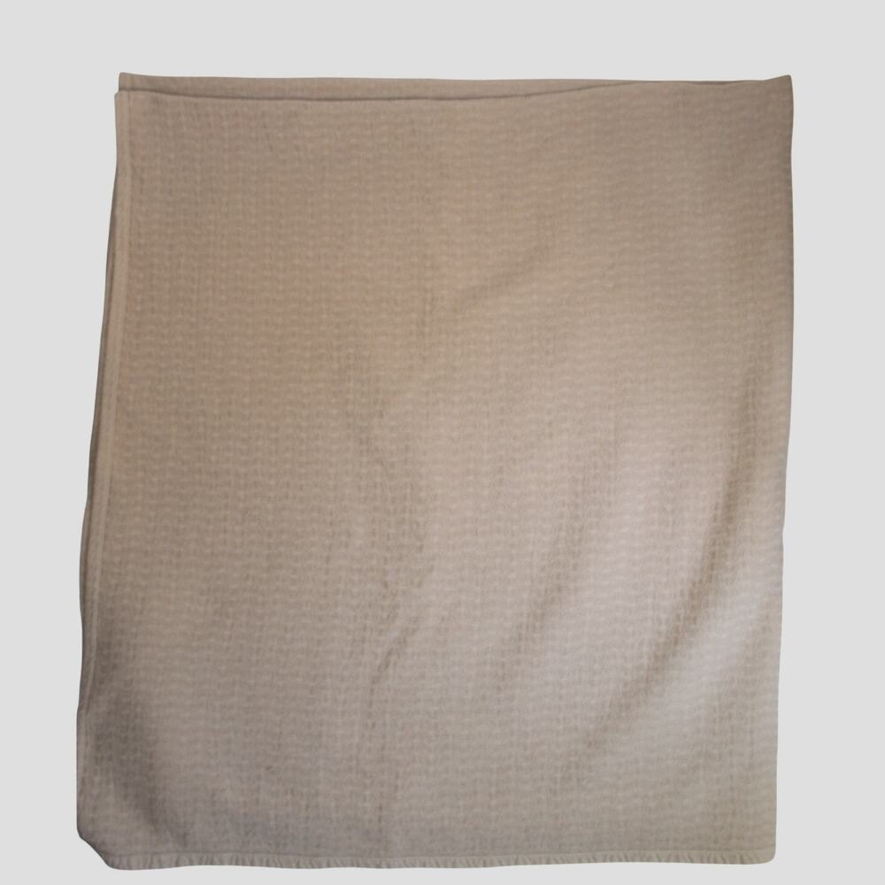 Peacock Alley Coverlet Matelasse Size Full Egyptian Cotton Tan Luxury Portugal